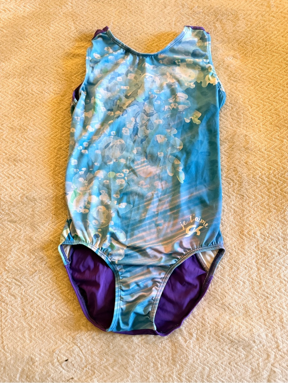 GK Elite Je T’aime Gymnastics Leotard Adult Small AS